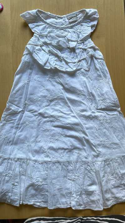 Vestido blanco Broer talle 7/8